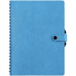 Ежедневник Strep Front на заказ, недатированный, голубой
