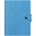 Ежедневник Strep Front на заказ, недатированный, голубой
