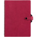 Ежедневник Strep Front на заказ, недатированный, малиновый