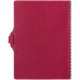 Ежедневник Strep Front на заказ, недатированный, малиновый