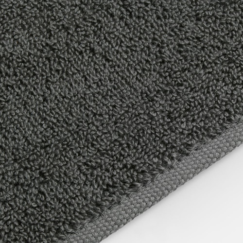 Полотенце махровое Terrychic, среднее, темно-серое