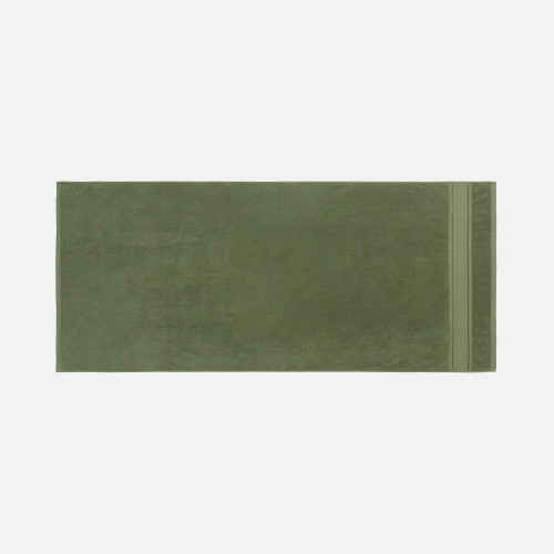 Полотенце махровое Terrychic, среднее, зеленое