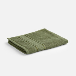 Полотенце махровое Terrychic, среднее, зеленое