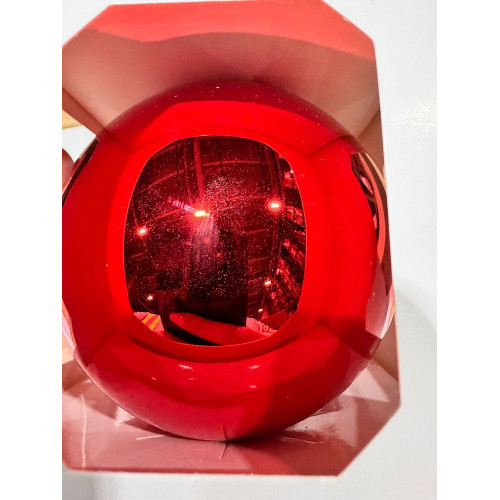 Оформительский шар Finery, 10 см, глянцевый красный Оформительский шар Finery, 10 см, глянцевый красный