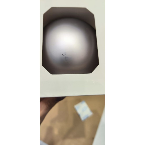 Оформительский шар Finery, 10 см, матовый серебристый Оформительский шар Finery, 10 см, матовый серебристый