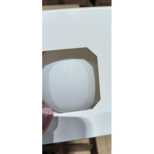 Оформительский шар Finery, 10 см, матовый белый Оформительский шар Finery, 10 см, матовый белый