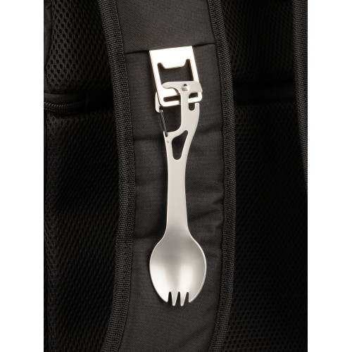 Походный столовый прибор Twin Win, стальной Походный столовый прибор Twin Win, стальной