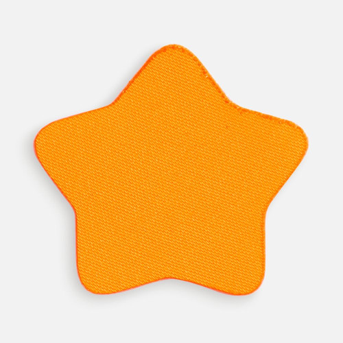 Наклейка тканевая Lunga Bial, M, оранжевый неон Наклейка тканевая Lunga Bial, M, оранжевый неон