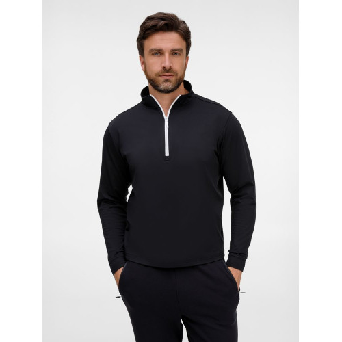 Свитшот на молнии Morfiss, черный Свитшот на молнии Morfiss, черный