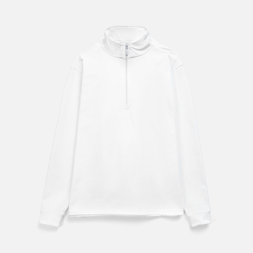 Свитшот на молнии Morfiss, белый Свитшот на молнии Morfiss, белый