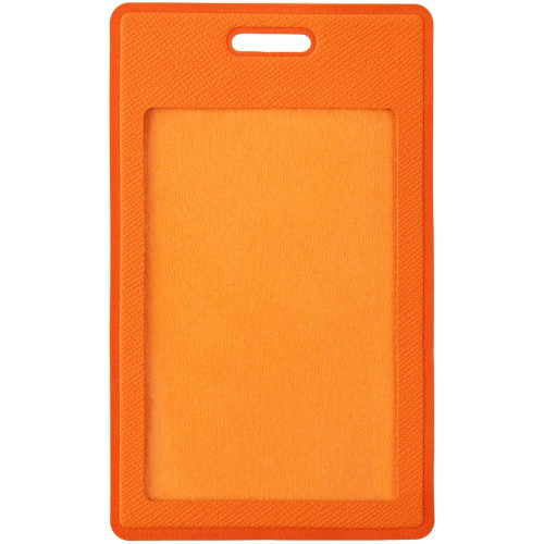 Чехол для пропуска Hit, оранжевый Чехол для пропуска Hit, оранжевый