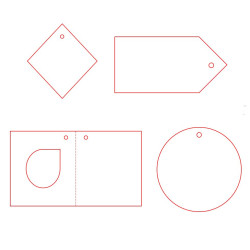 Заготовка из бумаги Paper, M