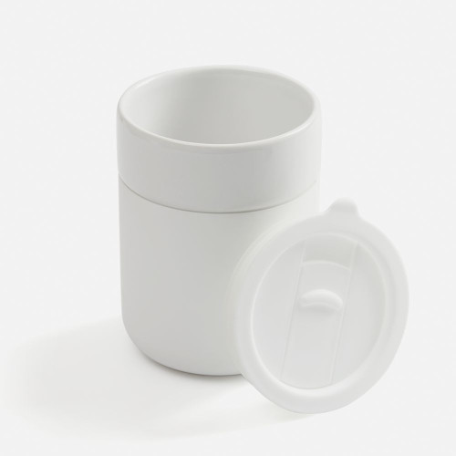 Кружка Nabo с силиконовым держателем, белая Кружка Nabo с силиконовым держателем, белая