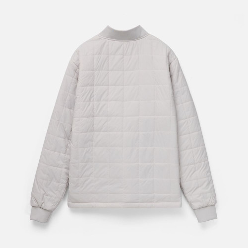 Куртка унисекс Warmbridge, светло-серая Куртка унисекс Warmbridge, светло-серая