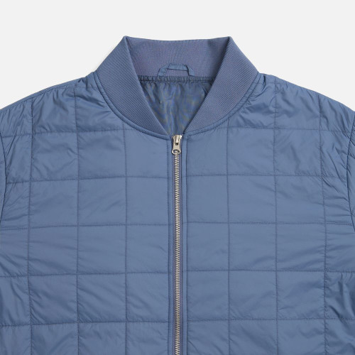 Куртка унисекс Warmbridge, синяя (джинс) Куртка унисекс Warmbridge, синяя (джинс)