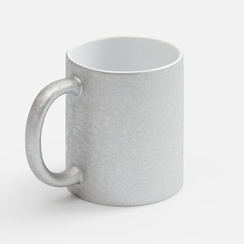 Кружка для сублимационной печати Sagredo, серебристая Кружка для сублимационной печати Sagredo, серебристая