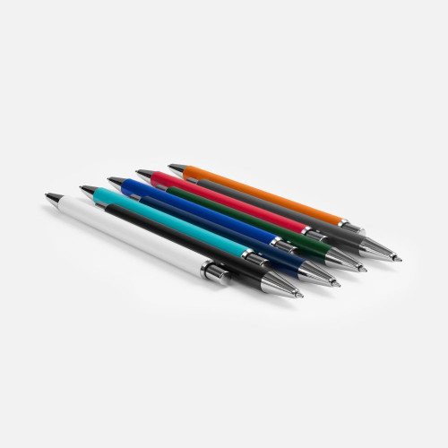 Ручка шариковая Slim Beam, серая Ручка шариковая Slim Beam, серая