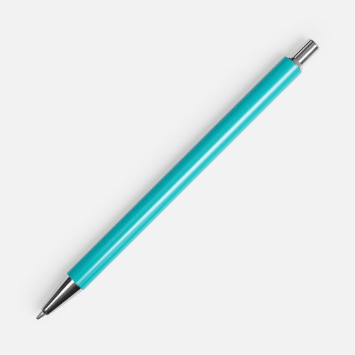 Ручка шариковая Slim Beam, бирюзовая Ручка шариковая Slim Beam, бирюзовая