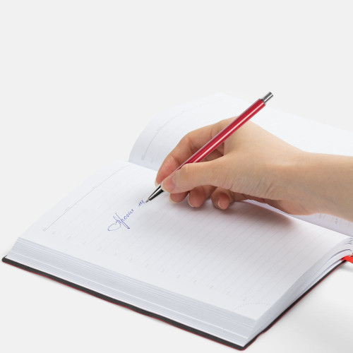 Ручка шариковая Slim Beam, красная Ручка шариковая Slim Beam, красная