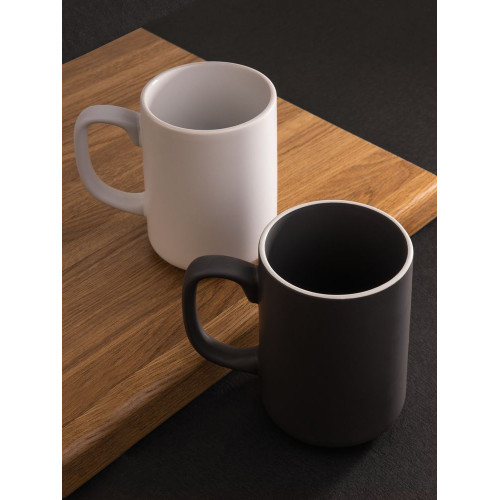 Кружка Mugful, темно-серая (графитовая) Кружка Mugful, темно-серая (графитовая)