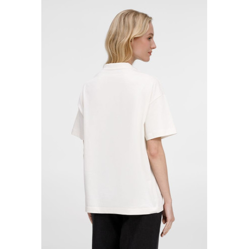 Футболка оверсайз унисекс Sinkopa, молочно-белая Футболка оверсайз унисекс Sinkopa, молочно-белая