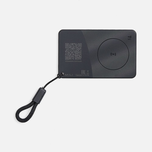 Электронная визитка-трекер MiCard Pro Duo, черная Электронная визитка-трекер MiCard Pro Duo, черная