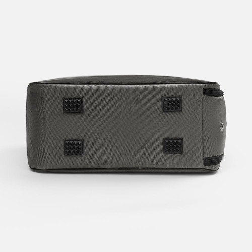 Спортивная сумка Atlantes, серая с черным Спортивная сумка Atlantes, серая с черным