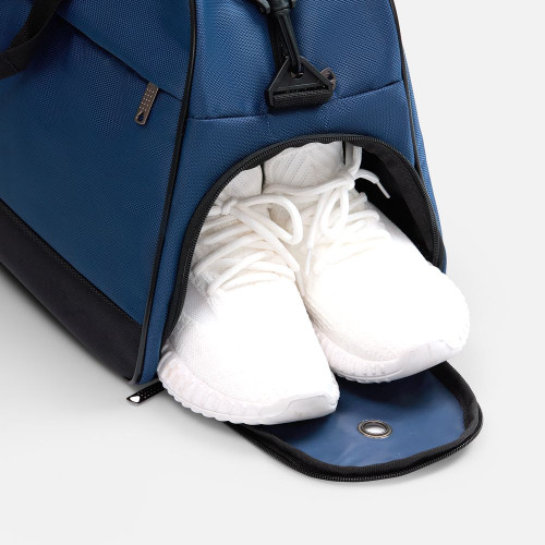 Спортивная сумка Atlantes, синяя с черным Спортивная сумка Atlantes, синяя с черным