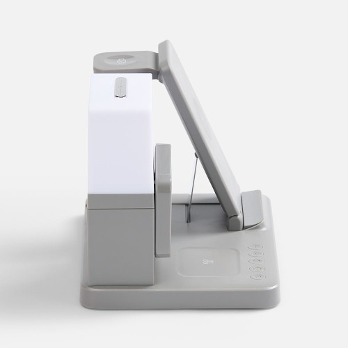 Зарядная станция с электронными часами и подсветкой Large Charge ver.3, серая Зарядная станция с электронными часами и подсветкой Large Charge ver.3, серая