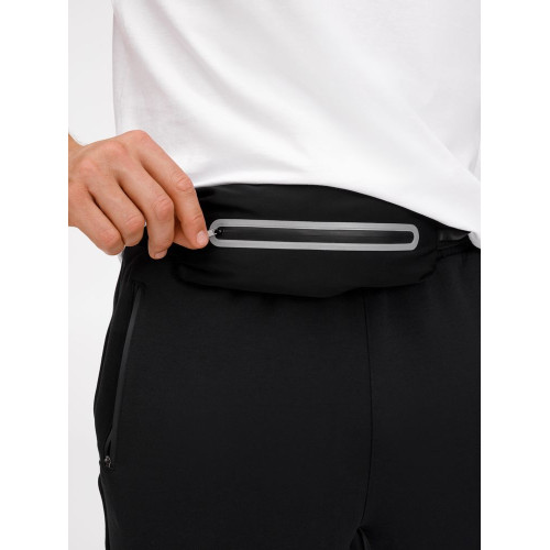 Спортивная поясная сумка Springa, черная Спортивная поясная сумка Springa, черная