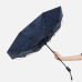 Зонт складной Brellix, темно-синий Зонт складной Brellix, темно-синий