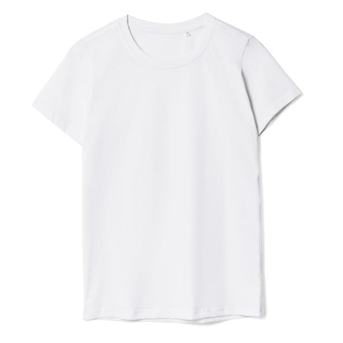 Футболка женская T-bolka Lady, белая (белоснежная) Футболка женская T-bolka Lady, белая (белоснежная)