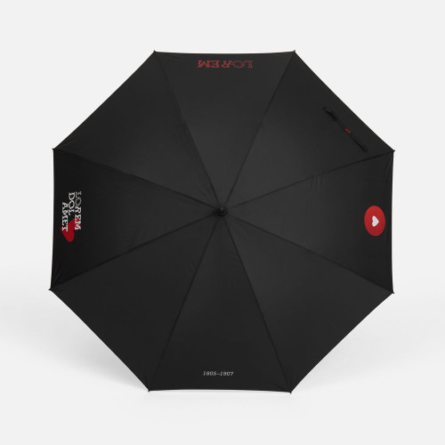 Зонт-трость Rainzee, ver.2, черный