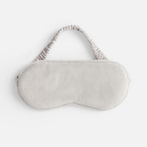 Двухстороняя маска для сна Veluto, серая