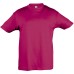 Футболка детская Regent Kids 150, ярко-розовая (фуксия)