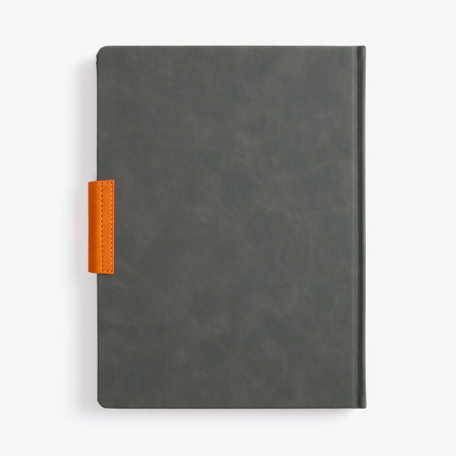 Ежедневник Grande Strap на заказ, датированный, серый
