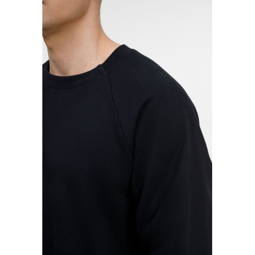 Свитшот унисекс Avenu, черный Свитшот унисекс Avenu, черный