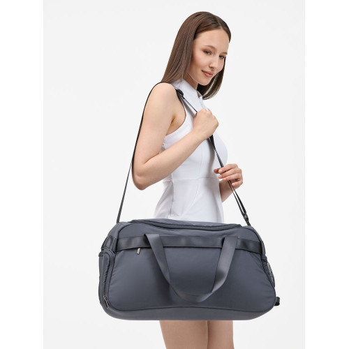 Сумка дорожная Vei, темно-серая (графит)