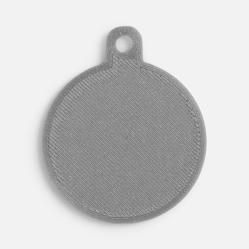 Подвеска Round, 3D-печать, серая