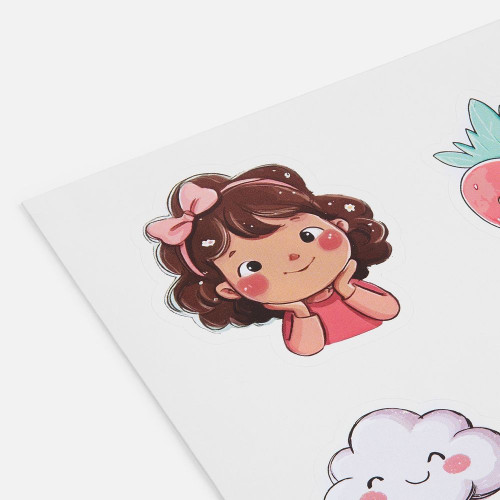 Стикерпак бумажный Thematic, для девочек Стикерпак бумажный Thematic, для девочек