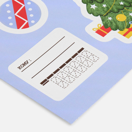 Стикерпак бумажный Thematic, новый год Стикерпак бумажный Thematic, новый год