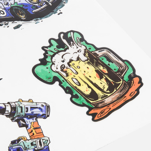 Стикерпак UV-DTF Thematic, 23 февраля