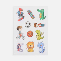 Стикерпак UV-DTF Thematic, для мальчиков