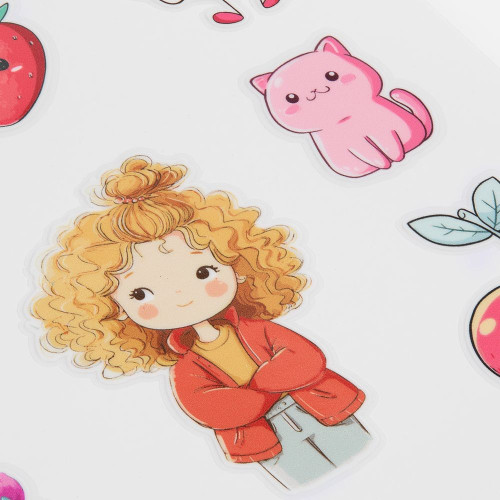 Стикерпак UV-DTF Thematic, для девочек Стикерпак UV-DTF Thematic, для девочек