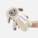 Мягкая игрушка Beastie Toys, овечка с белым шарфом ver.2