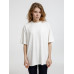 Футболка оверсайз унисекс Lavinia, белая Футболка оверсайз унисекс Lavinia, белая