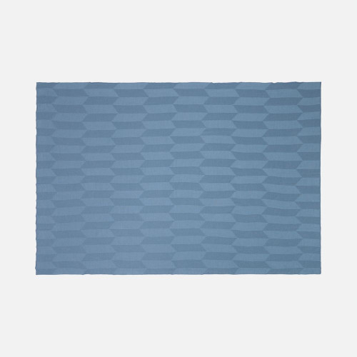 Плед Rombus, синий (дымчатый) Плед Rombus, синий (дымчатый)