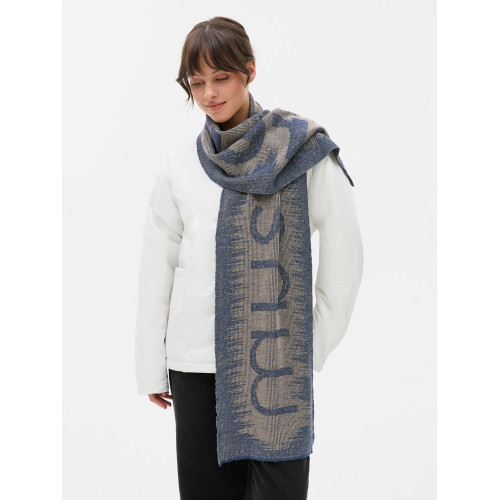 Шарф Denim XXL на заказ, полушерсть Шарф Denim XXL на заказ, полушерсть