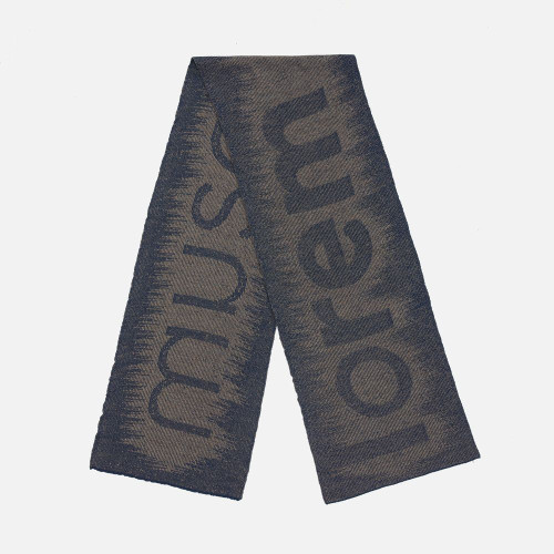 Шарф Denim XXL на заказ, полушерсть Шарф Denim XXL на заказ, полушерсть