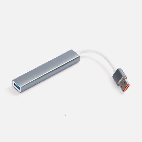 USB-хаб Slotto, серый USB-хаб Slotto, серый